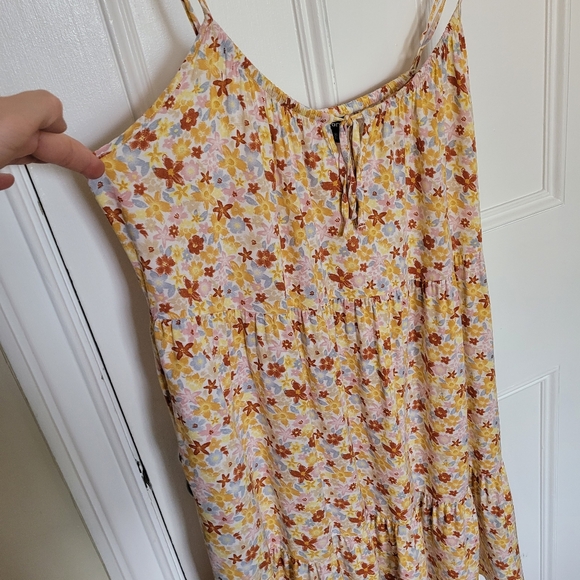 Tiered Floral Summer Dress - Picture 4 of 11